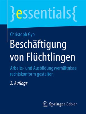 cover image of Beschäftigung von Flüchtlingen